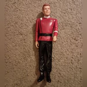 1994 APPLAUSE STAR TREK GENERATIONS CAPTAIN KIRK 10" VINYL ACTION FIGURE PRE-OWN